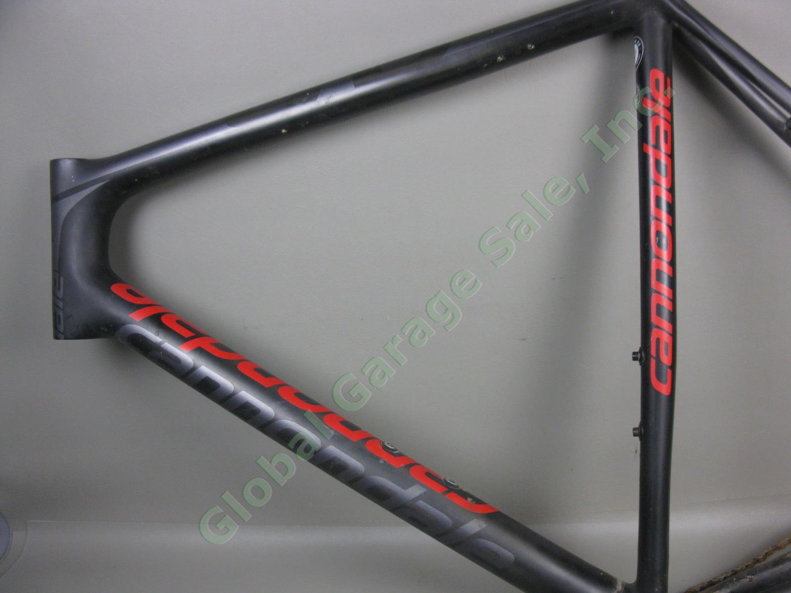 Cannondale SuperSix Evo Hi-Mod 58cm Carbon Fiber Road Bike Frame Parts/Repair NR 1