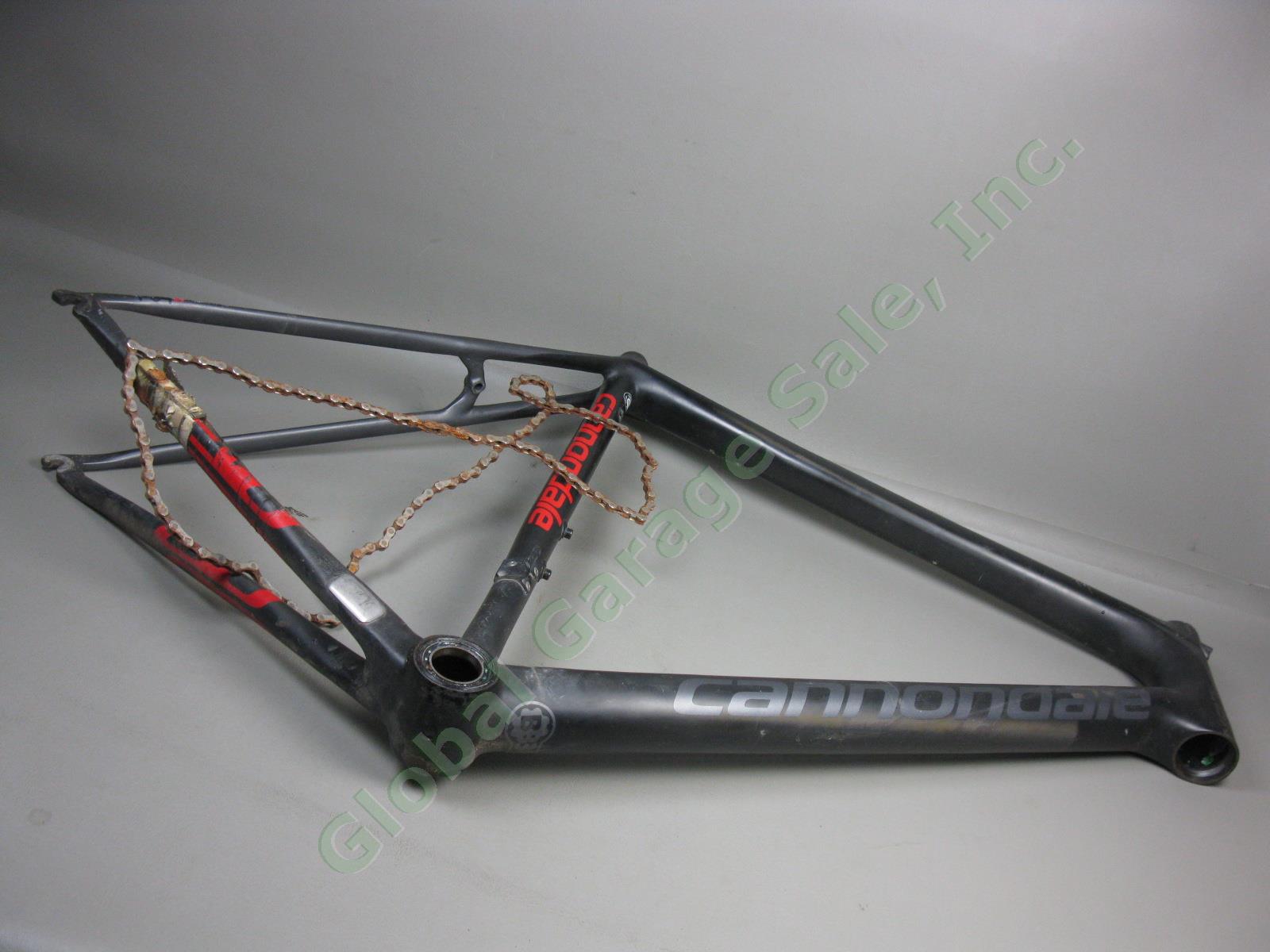 Cannondale SuperSix Evo Hi-Mod 58cm Carbon Fiber Road Bike Frame Parts/Repair NR 10