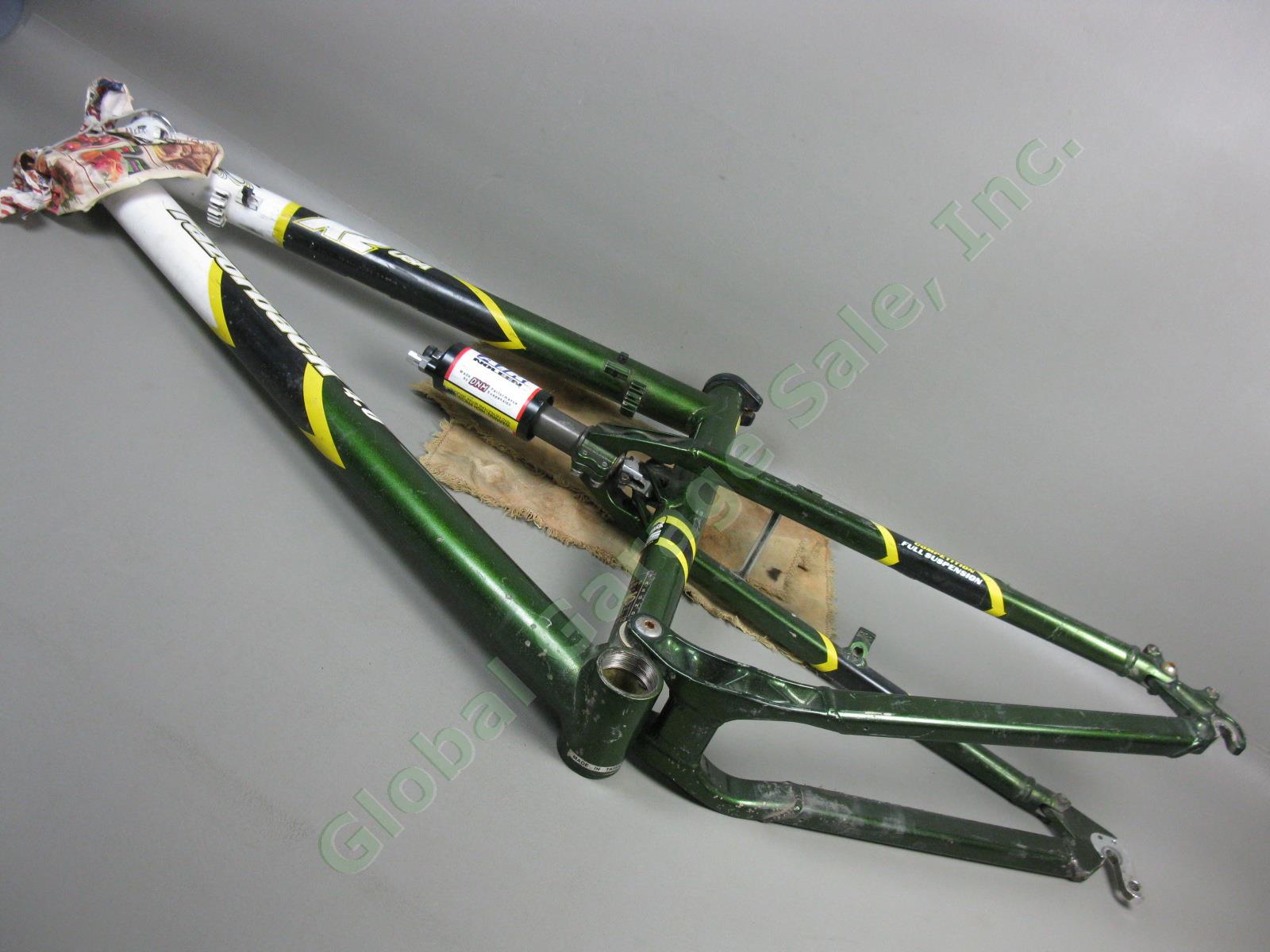 K2 Razorback 4.0 7005 T6 Full Suspension Light Aluminum MTB Mountain Bike Frame 8