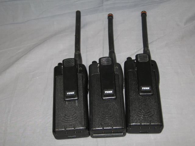 8 Tekk NT-80 NT-90 NT-9 VHF UHF Portable Radios Lot NR 4