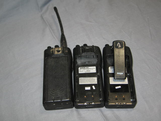 8 Tekk NT-80 NT-90 NT-9 VHF UHF Portable Radios Lot NR 6