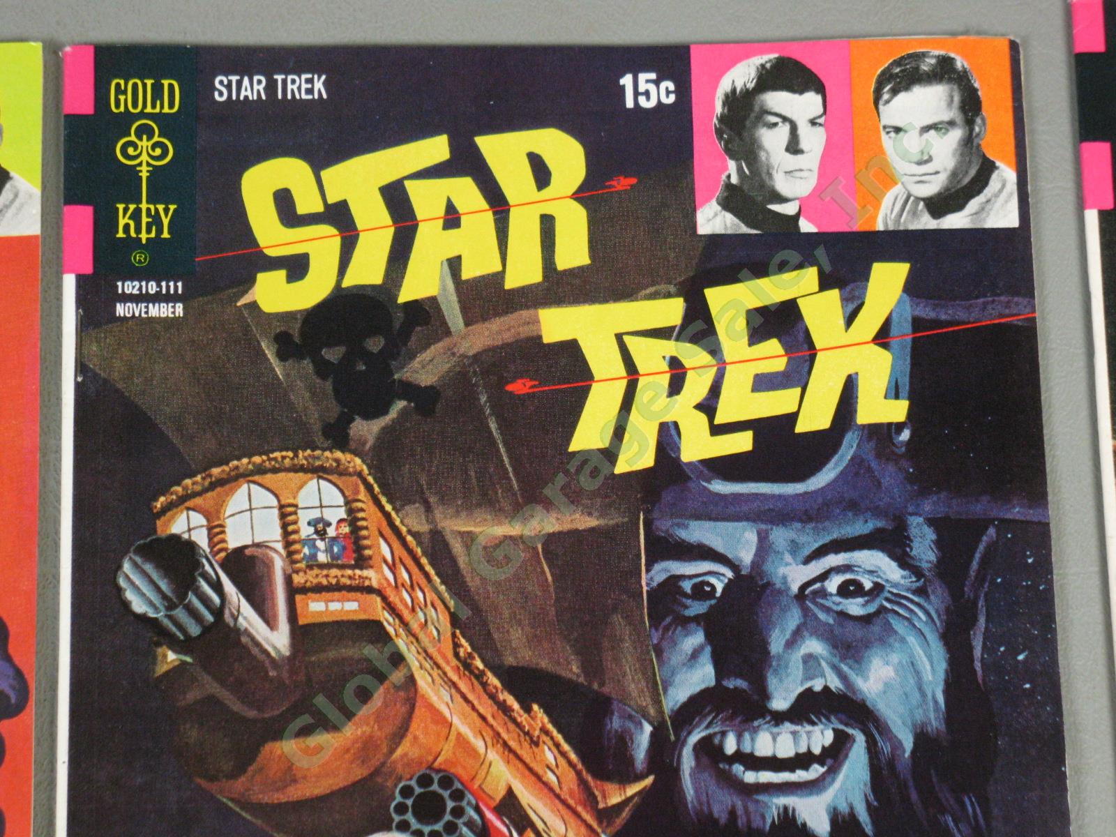 10 Vtg Gold Key 1970-74 Star Trek Comic Book Lot 9 10 11 12 13 14 16 18 22 27 NR 10