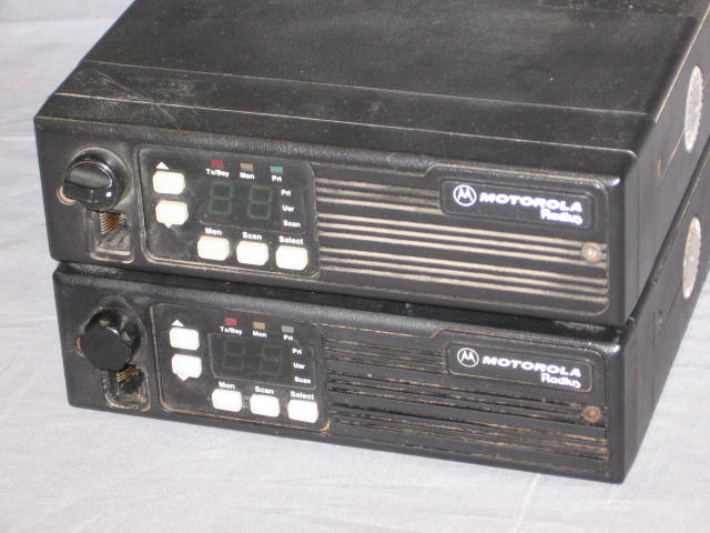 8 Motorola Radios Lot Radius GM300 M120 Maxtrac 300 NR 6