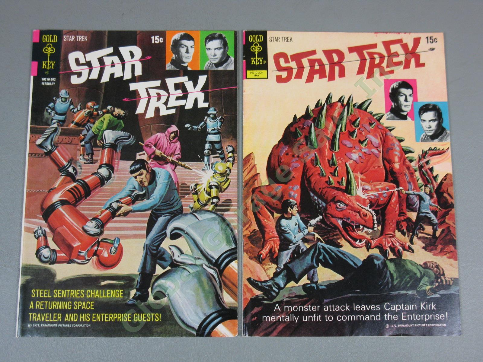 10 Vtg Gold Key 1970-74 Star Trek Comic Book Lot 9 10 11 12 13 14 16 18 22 27 NR 13