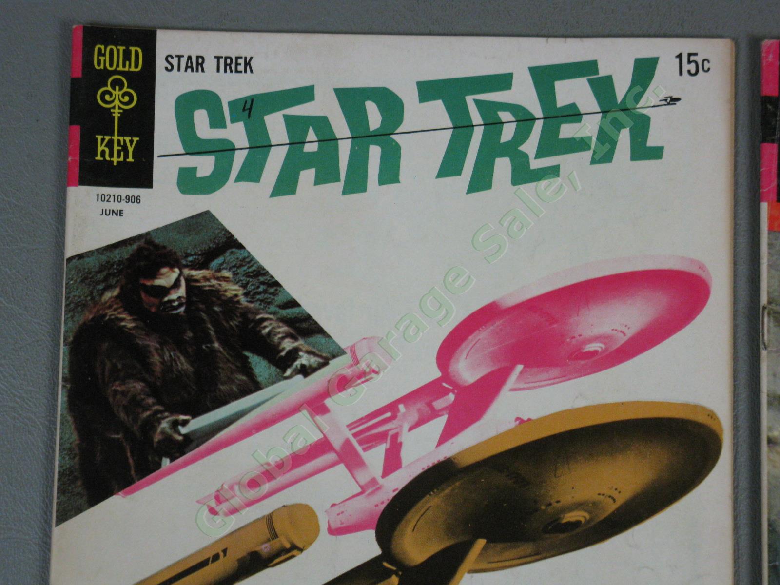 21 Vtg Gold Key Star Trek Comic Book Lot 2 3 4 5 6 8-14 ++ Silver Bronze Age NR! 8