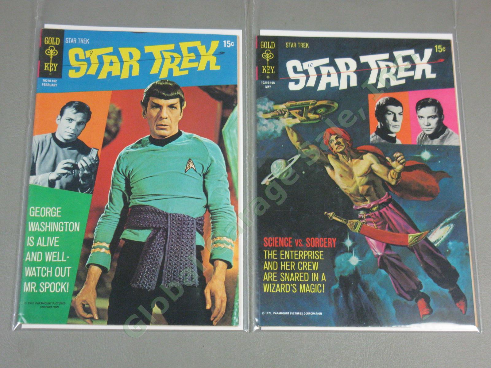 21 Vtg Gold Key Star Trek Comic Book Lot 2 3 4 5 6 8-14 ++ Silver Bronze Age NR! 19