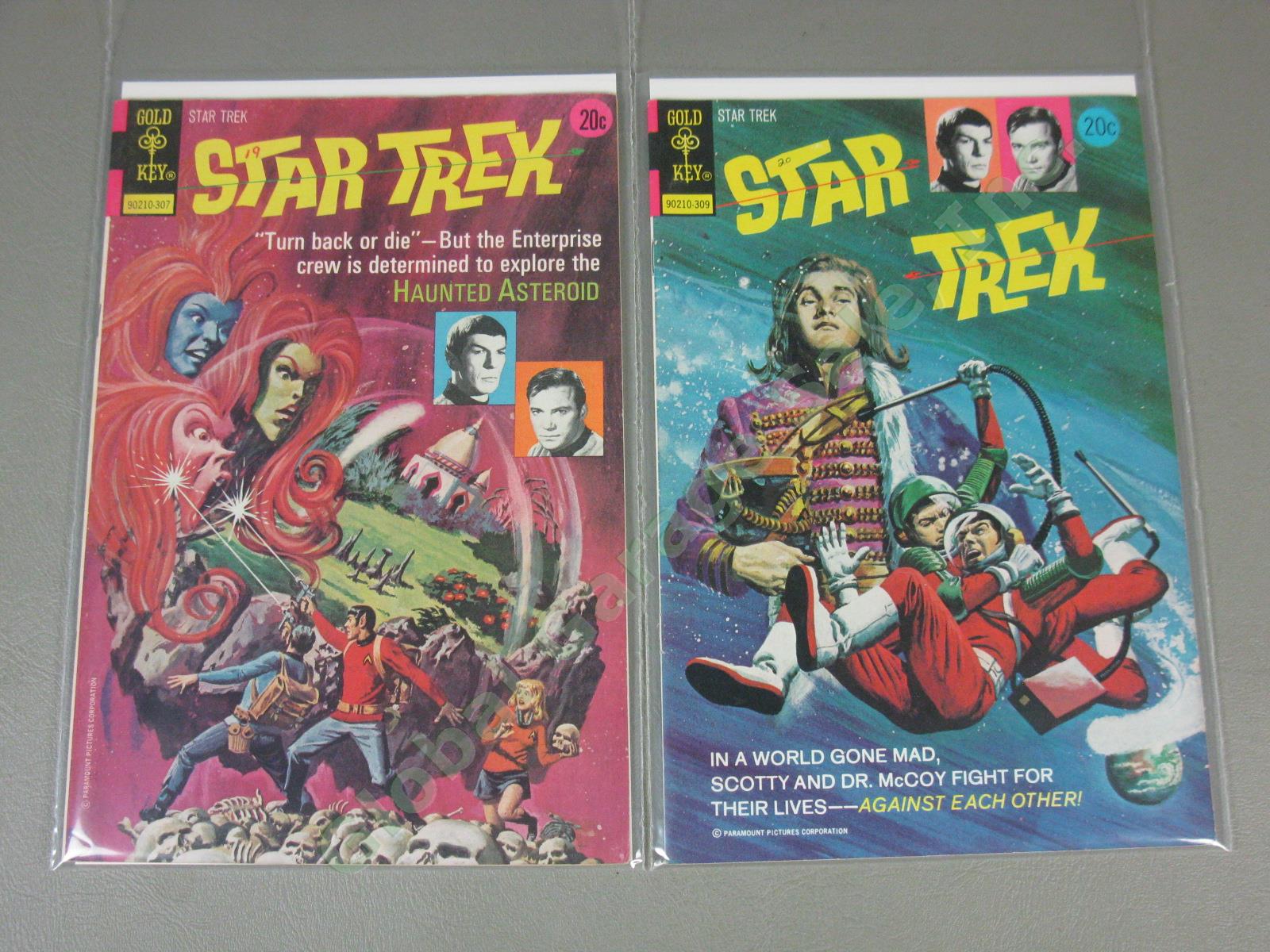 21 Vtg Gold Key Star Trek Comic Book Lot 2 3 4 5 6 8-14 ++ Silver Bronze Age NR! 23