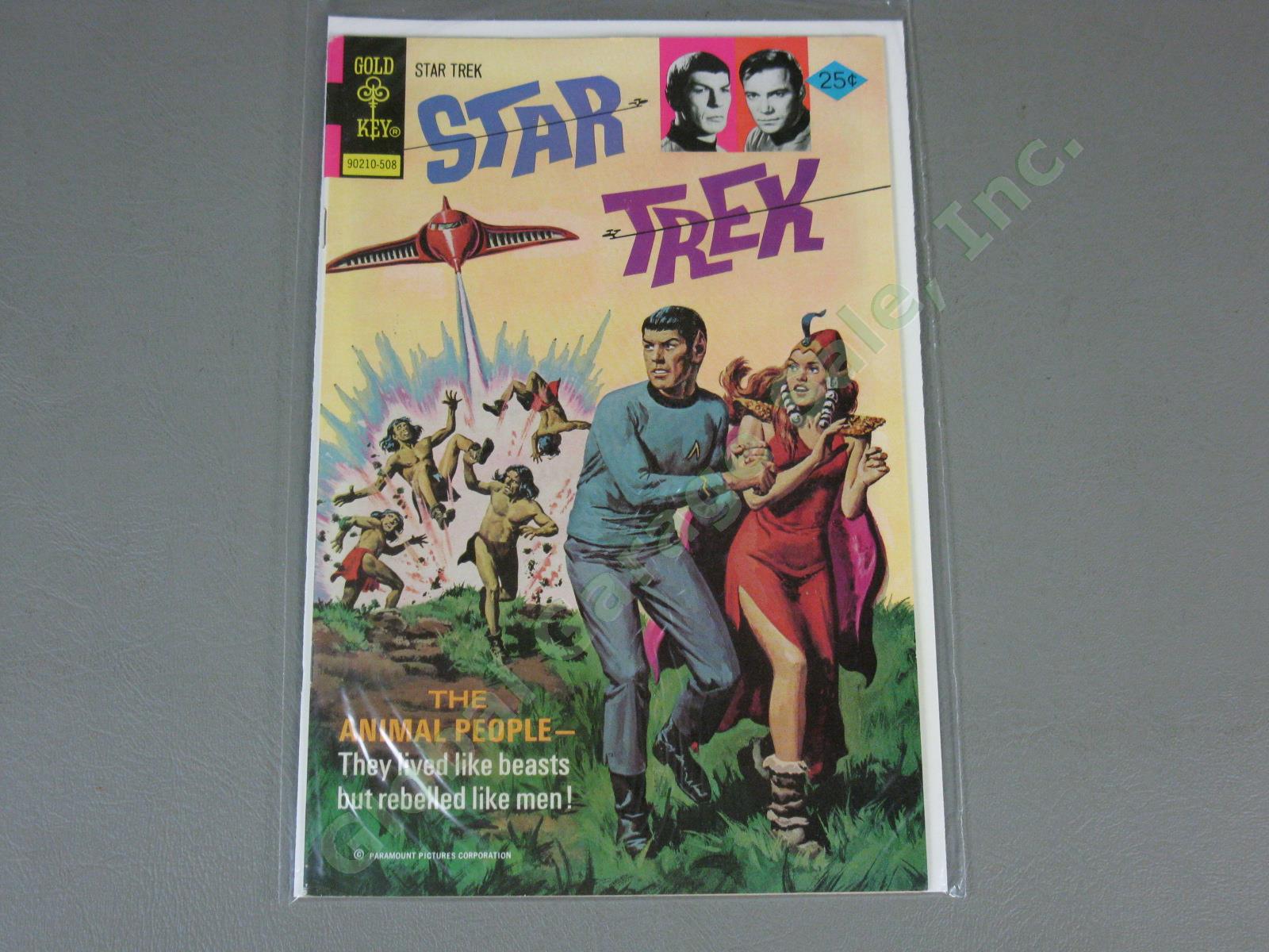 21 Vtg Gold Key Star Trek Comic Book Lot 2 3 4 5 6 8-14 ++ Silver Bronze Age NR! 26