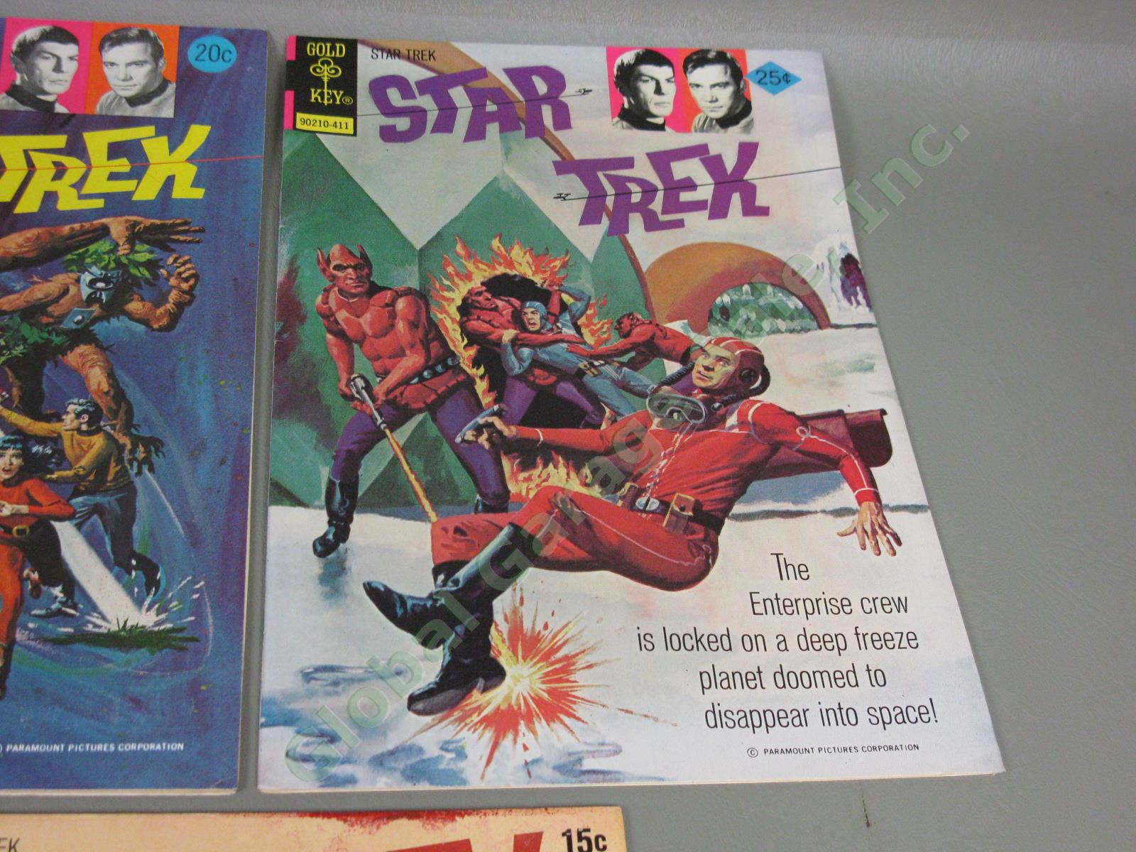 10 Vtg Gold Key 1970-74 Star Trek Comic Book Lot 9 10 11 12 13 14 16 18 22 27 NR 10