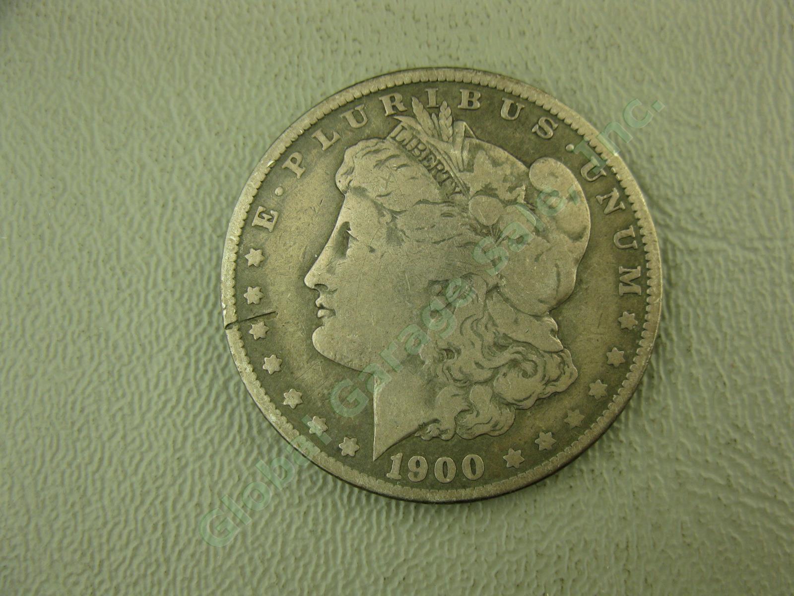 5 US Morgan + Peace Silver Dollar Coins Lot 1900-O 1921 1922 1926-S No Reserve! 1
