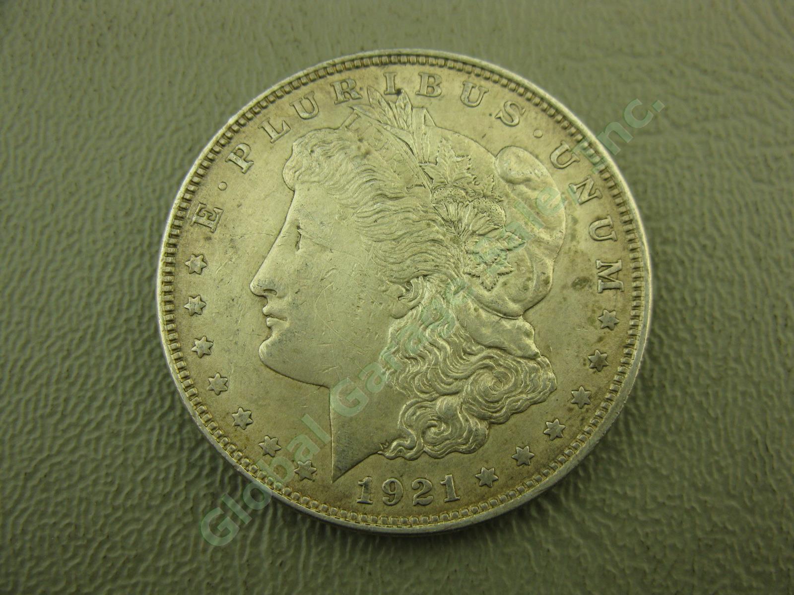 5 US Morgan + Peace Silver Dollar Coins Lot 1900-O 1921 1922 1926-S No Reserve! 3