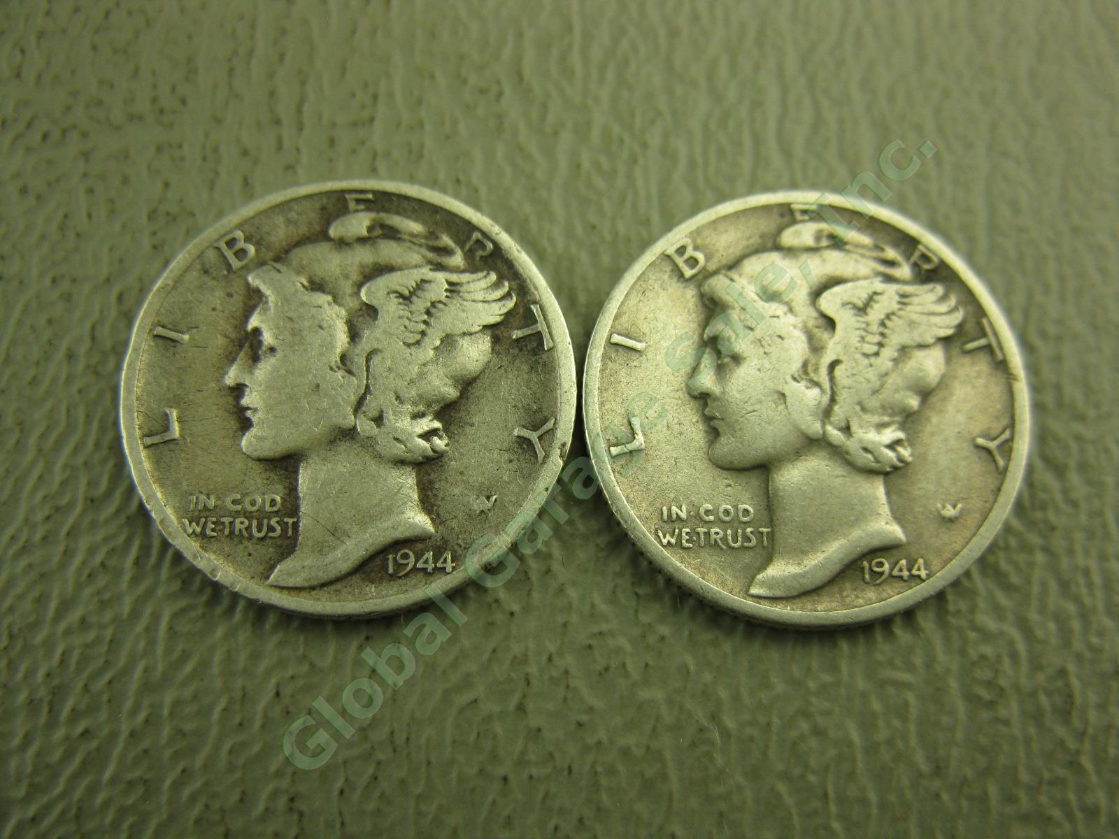 30 US Canadian Silver Coins Lot 1926-1969 Mercury Dime Quarter Half Dollar 10+oz 1