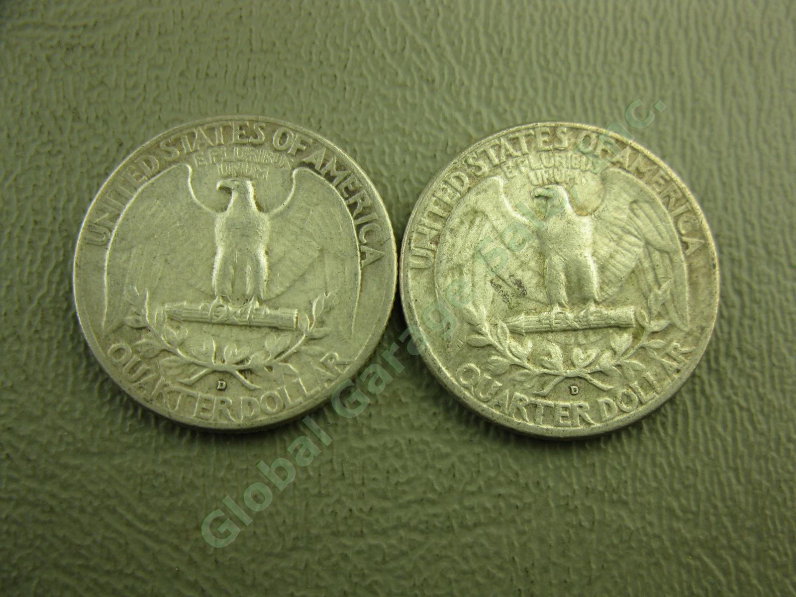 30 US Canadian Silver Coins Lot 1926-1969 Mercury Dime Quarter Half Dollar 10+oz 8