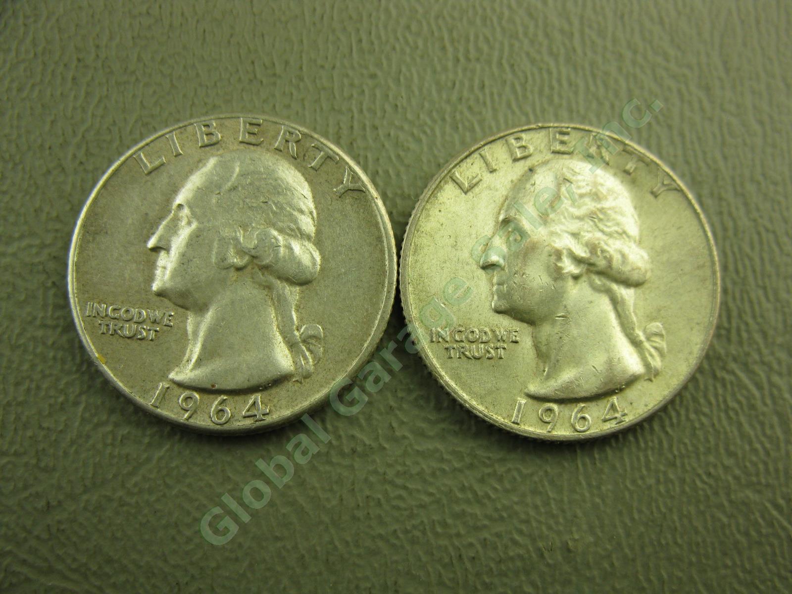 30 US Canadian Silver Coins Lot 1926-1969 Mercury Dime Quarter Half Dollar 10+oz 9