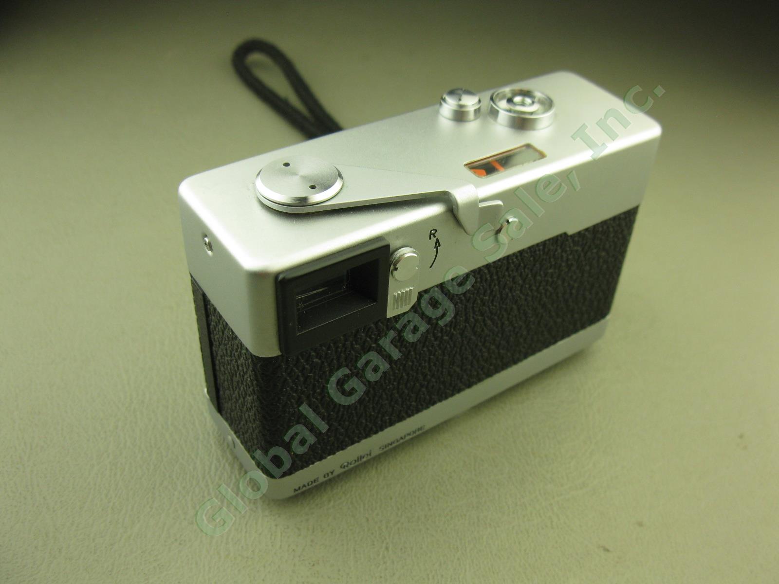 Vtg Rollei 35 S 35mm Film Camera + 40mm HFT Sonnar f/2.8 Lens UV Filter Case Lot 4