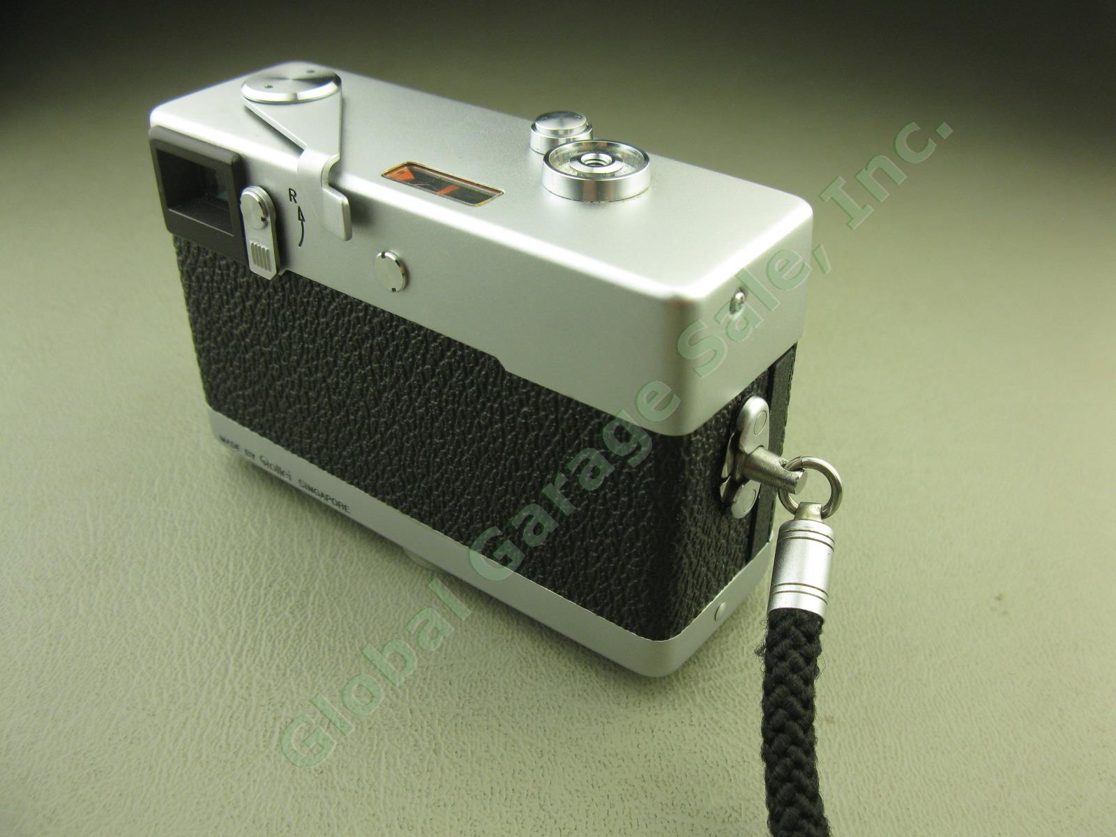 Vtg Rollei 35 S 35mm Film Camera + 40mm HFT Sonnar f/2.8 Lens UV Filter Case Lot 5