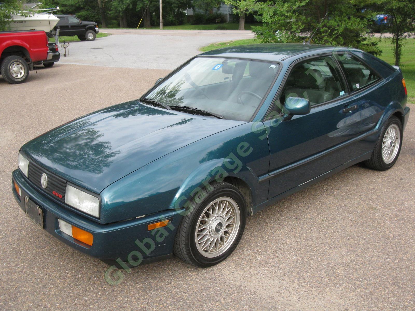 1992 VW Volkswagen Corrado G60 Supercharged 158hp 1.8L 5-Spd One Owner LOW PRICE 1