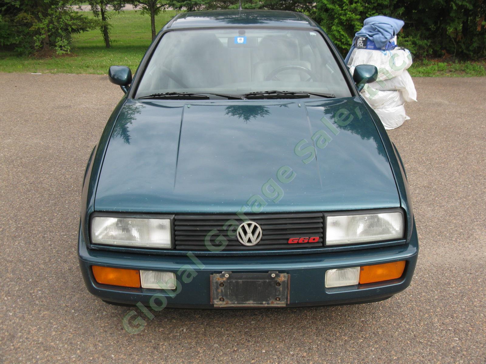 1992 VW Volkswagen Corrado G60 Supercharged 158hp 1.8L 5-Spd One Owner LOW PRICE 2