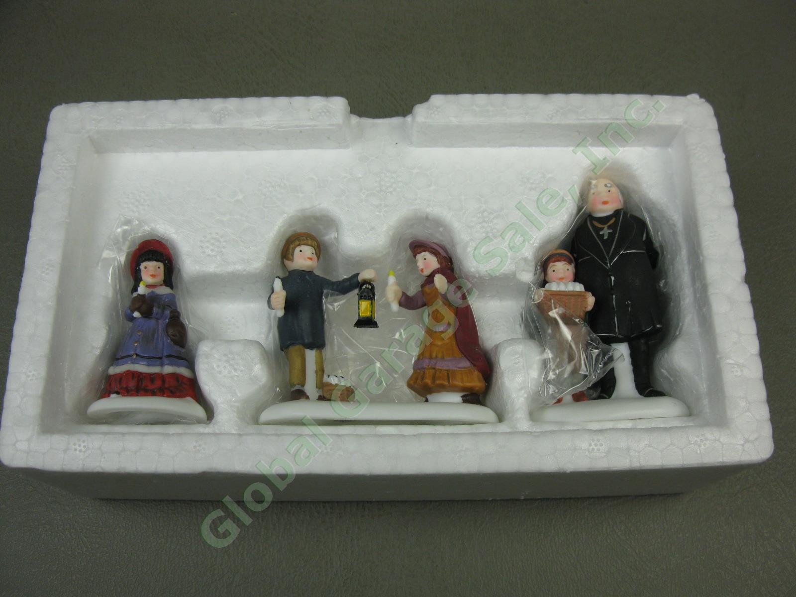 9 Dept 56 Heritage Village Dickens Accessory Lot One Horse Open Sleigh Constable 1