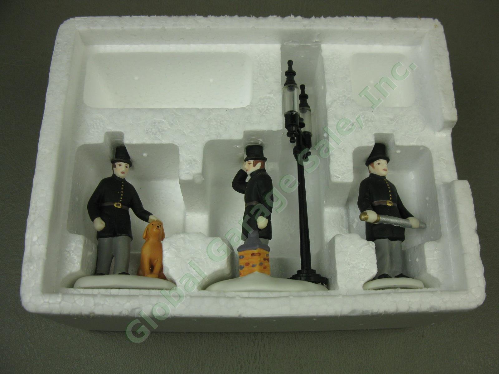 9 Dept 56 Heritage Village Dickens Accessory Lot One Horse Open Sleigh Constable 6