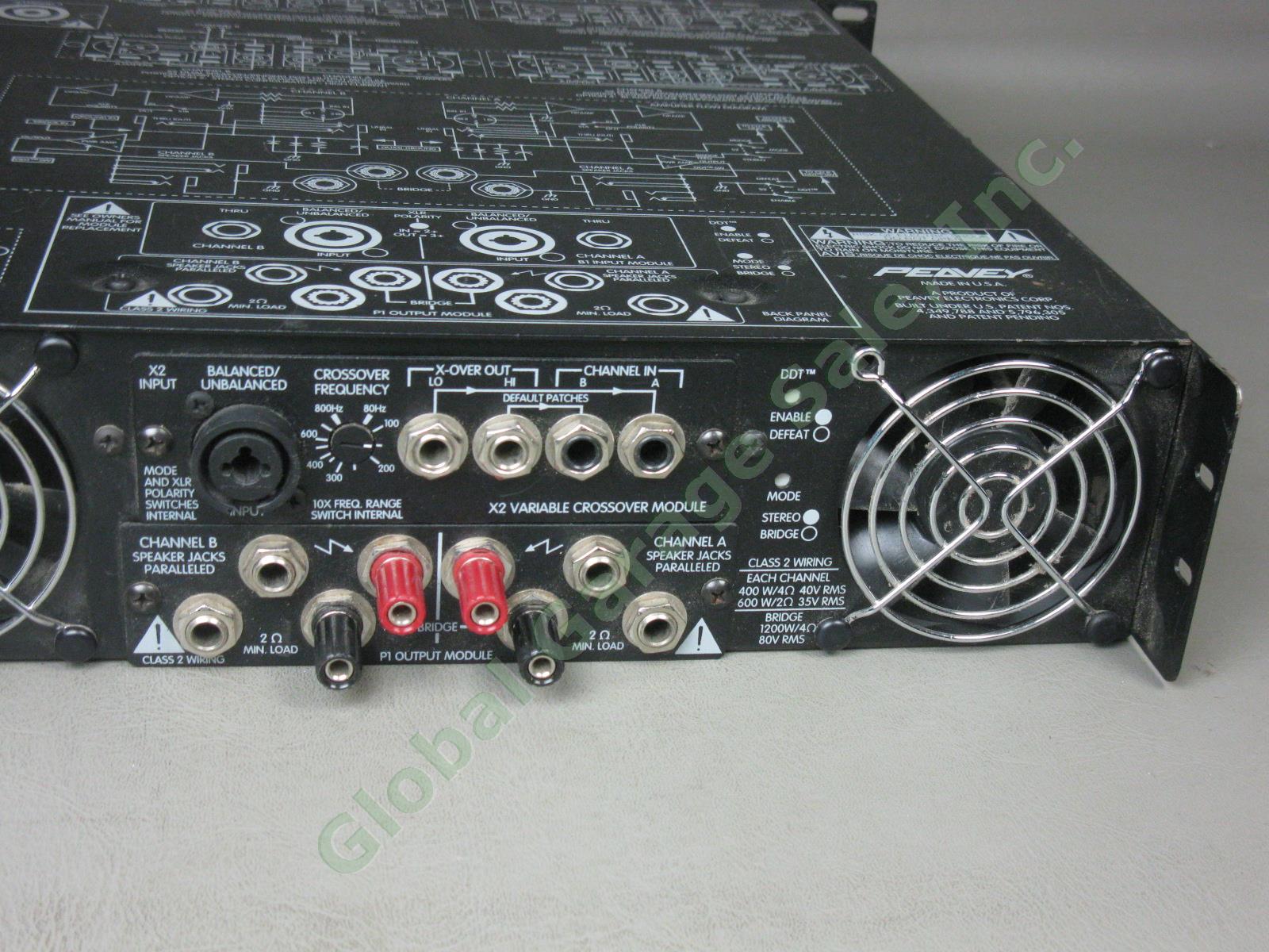 Peavey CS 800S CS800S 1200 Watt Stereo Power Amp Pro Audio Amplifier No Reserve! 5