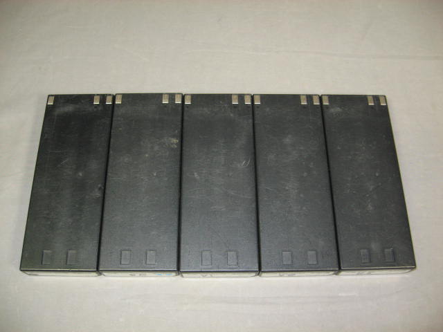 Sony BC-1WA Charger + 5 NP-1A NP-1B Ni-Cd Battery Packs 2