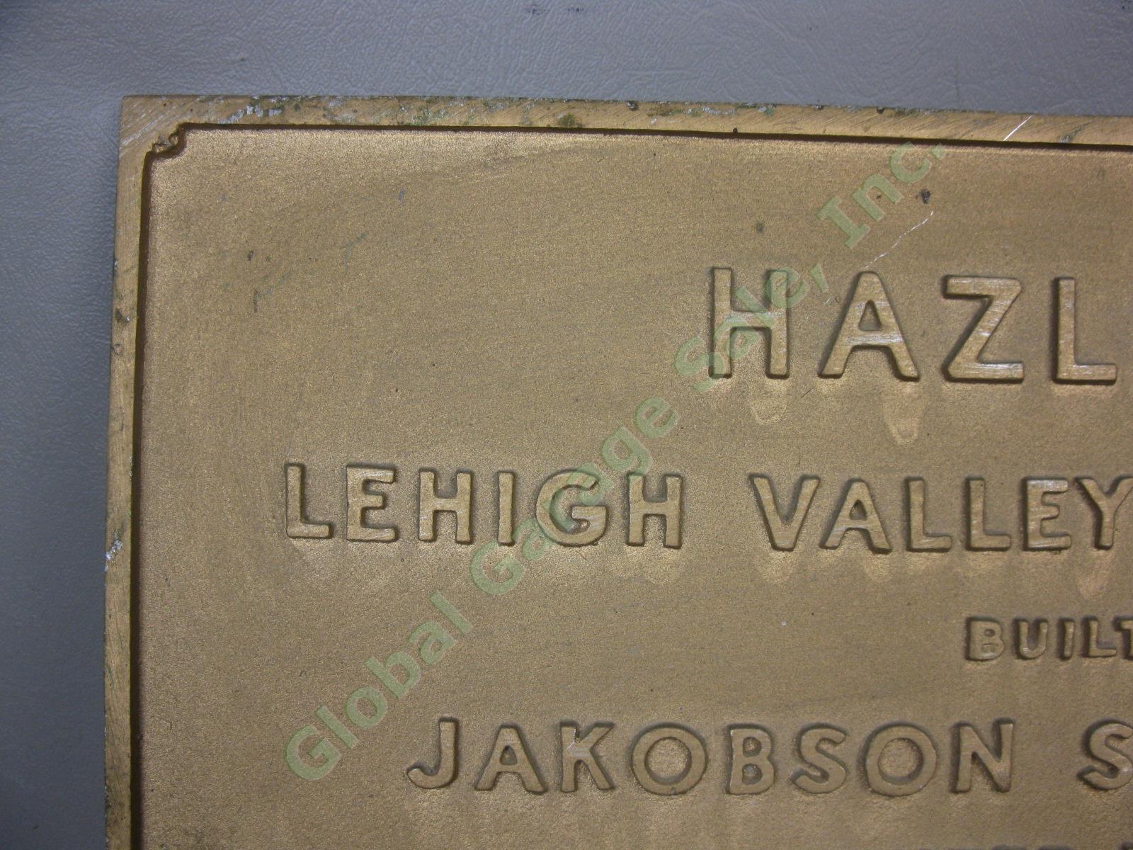 1950 Hazleton Lehigh Valley Railroad Tugboat Builder