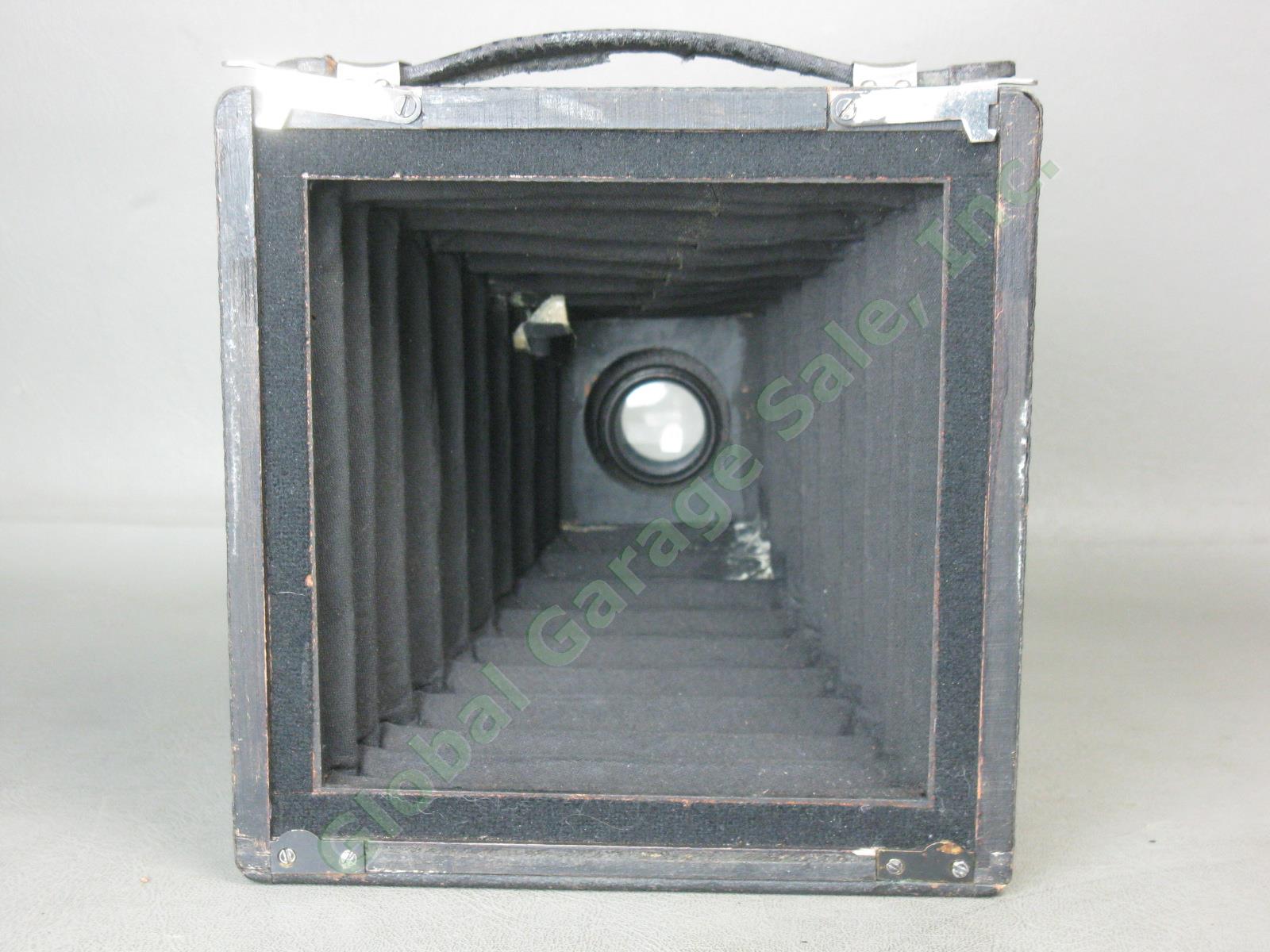 Antique Gundlach 4x5 Folding Camera Wollensack Betax No 2 f/6.3 Series IV Lens 11