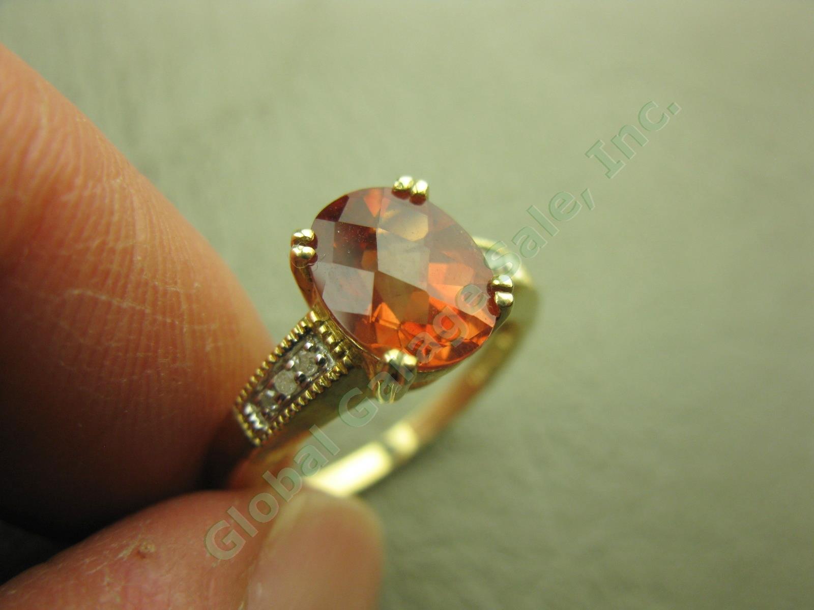 19x 14k 10k Gold Gemstone Rings Lot Earrings 57.7 Grams Not Scrap $1200+ Value!! 5