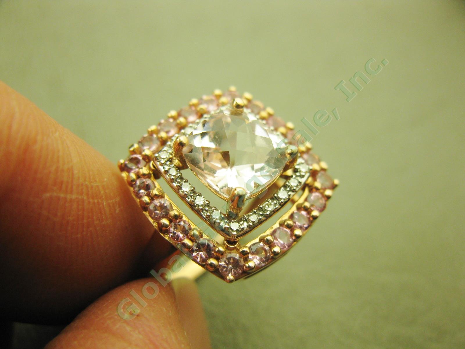 19x 14k 10k Gold Gemstone Rings Lot Earrings 57.7 Grams Not Scrap $1200+ Value!! 18