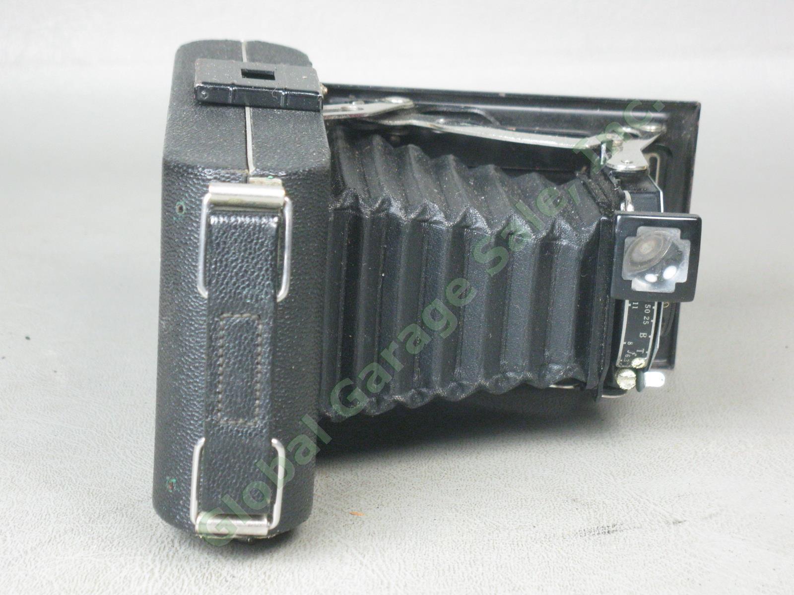 5 Vtg Antique Kodak Cameras Lot A 120 122 Six-20 No 2 Folding Brownie Six-16 Box 14