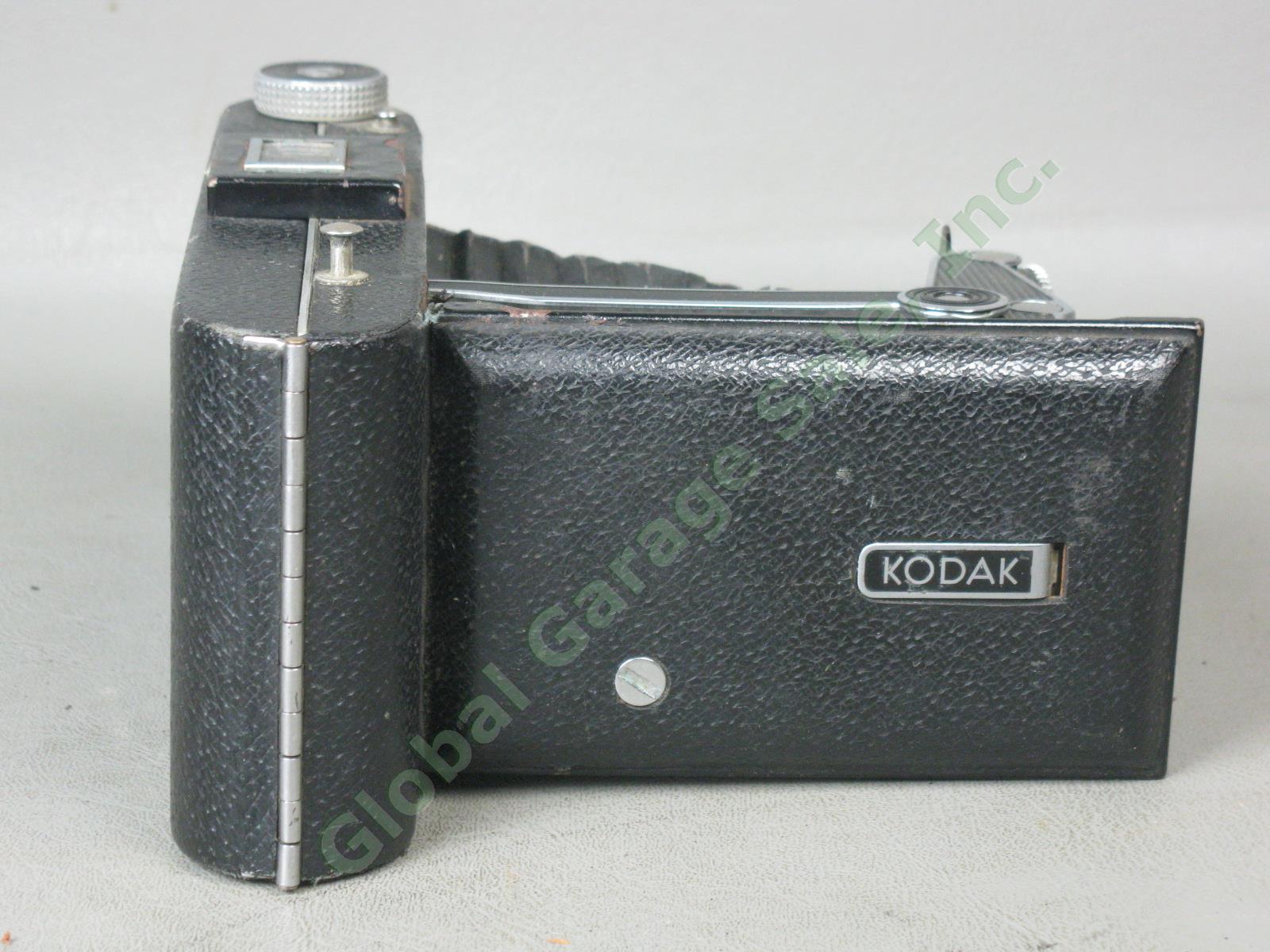 5 Vtg Antique Kodak Cameras Lot A 120 122 Six-20 No 2 Folding Brownie Six-16 Box 21