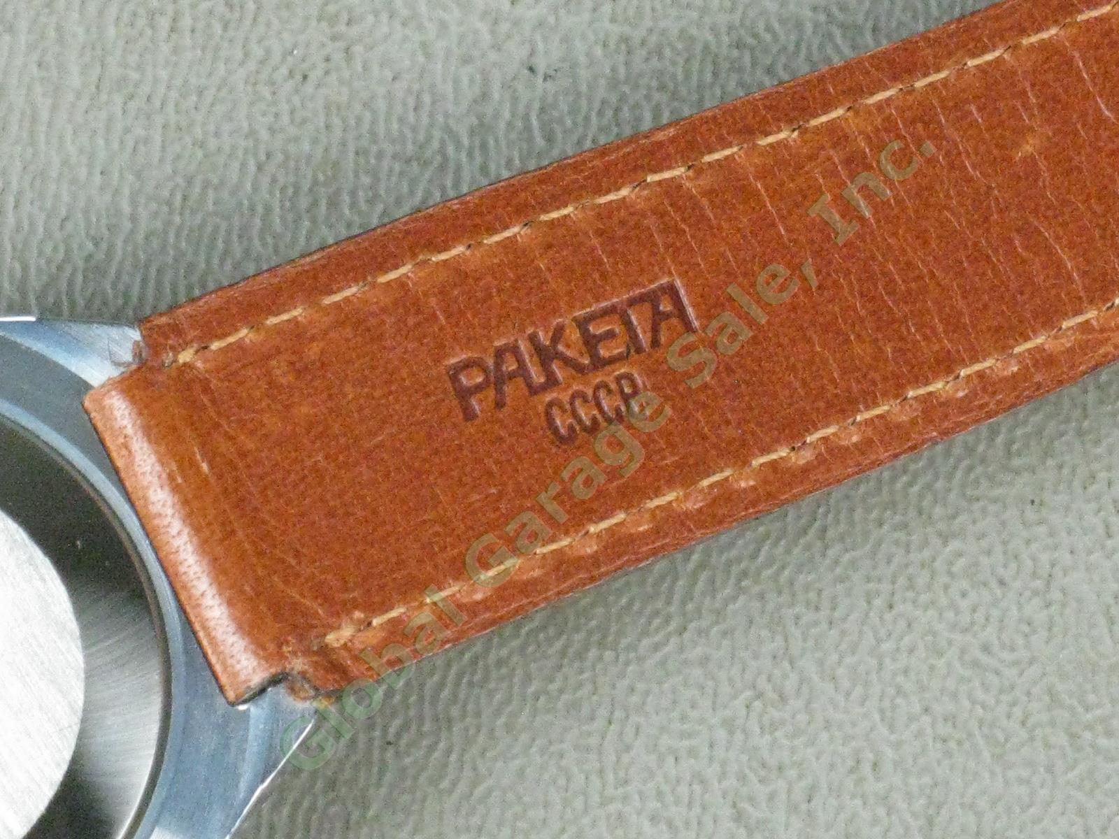 Rare USSR-Made Raketa Perpetual Calendar Watch Model 2000 Original Box Exc Cond! 9