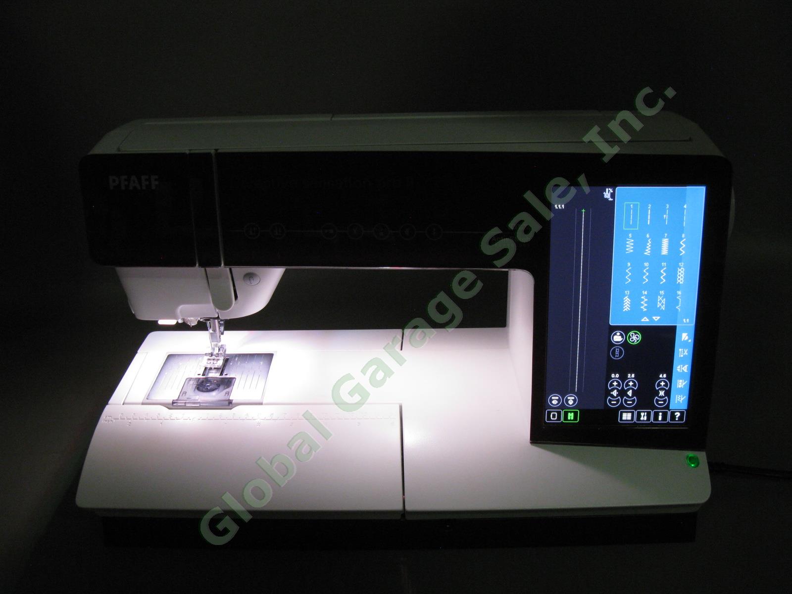 Pfaff Creative Sensation Pro II 2 Sewing Machine + Embroidery Unit Just Serviced 5