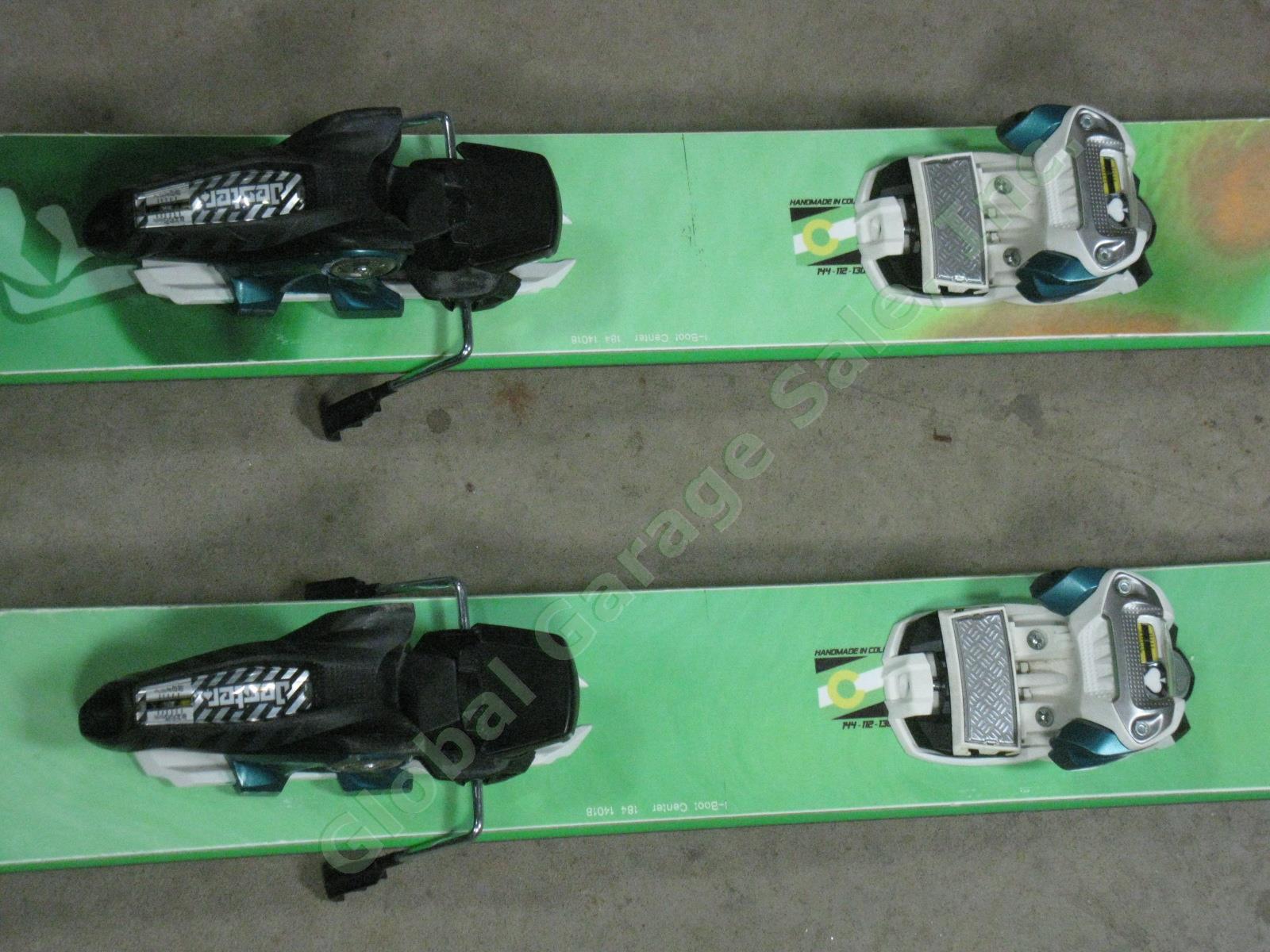 2014 Fat-ypus D-Sender 184cm All-Mountain Skis With Marker Jester Bindings NR! 2