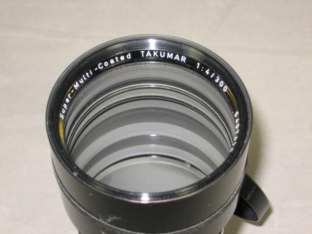Asahi Super Multi Coated Takumar 300mm f4 Lens W/ Case 2