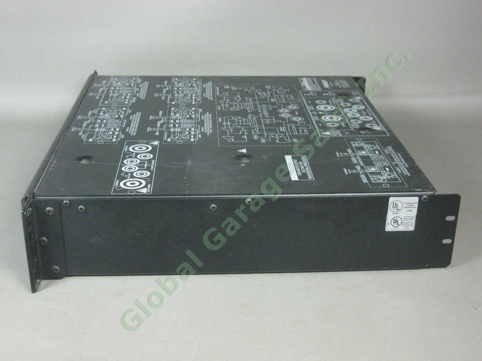 Peavey CS 800S CS800S 1200 Watt Stereo Power Amp Pro Audio Amplifier No Reserve! 3