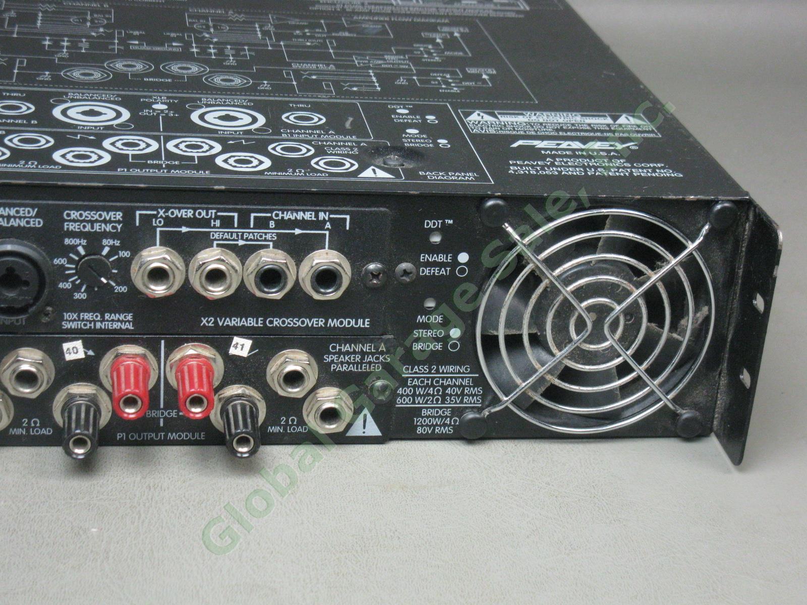 Peavey CS 800S CS800S 1200 Watt Stereo Power Amp Pro Audio Amplifier No Reserve! 6