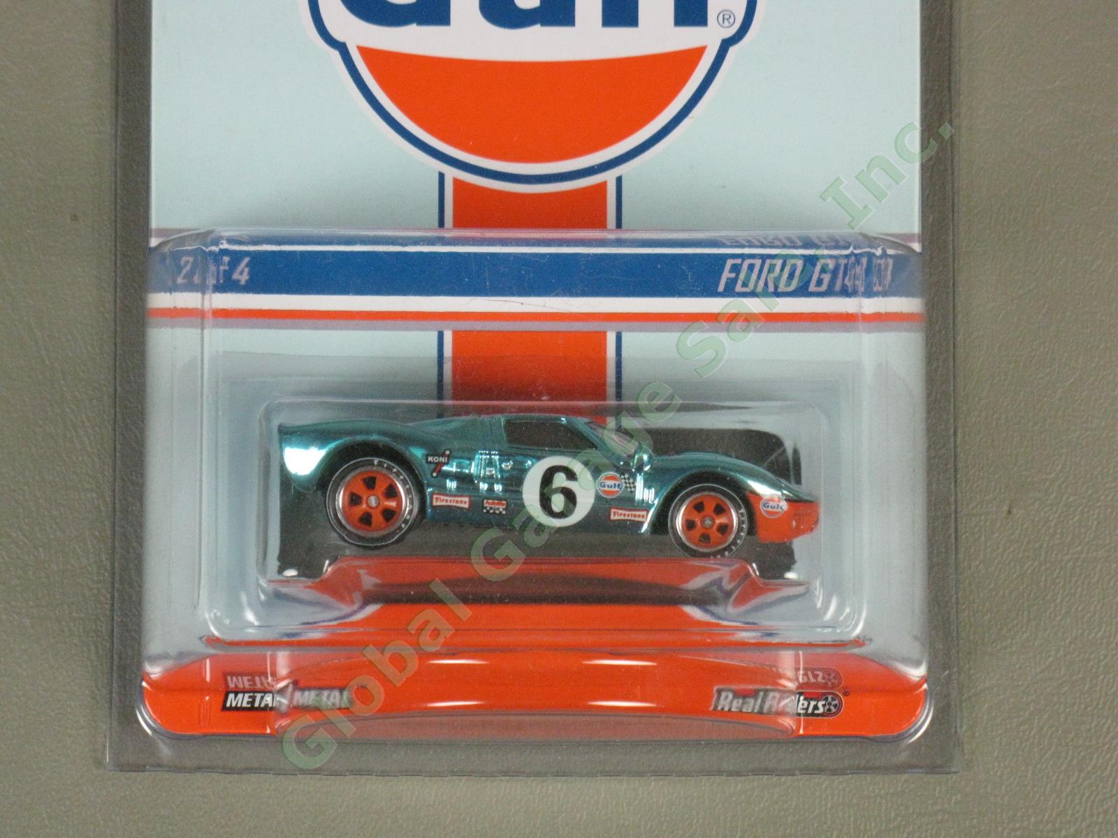 NEW Hot Wheels RLC Red Line Club Gulf Racing Ford GT40 1524/4000 Real Riders 2
