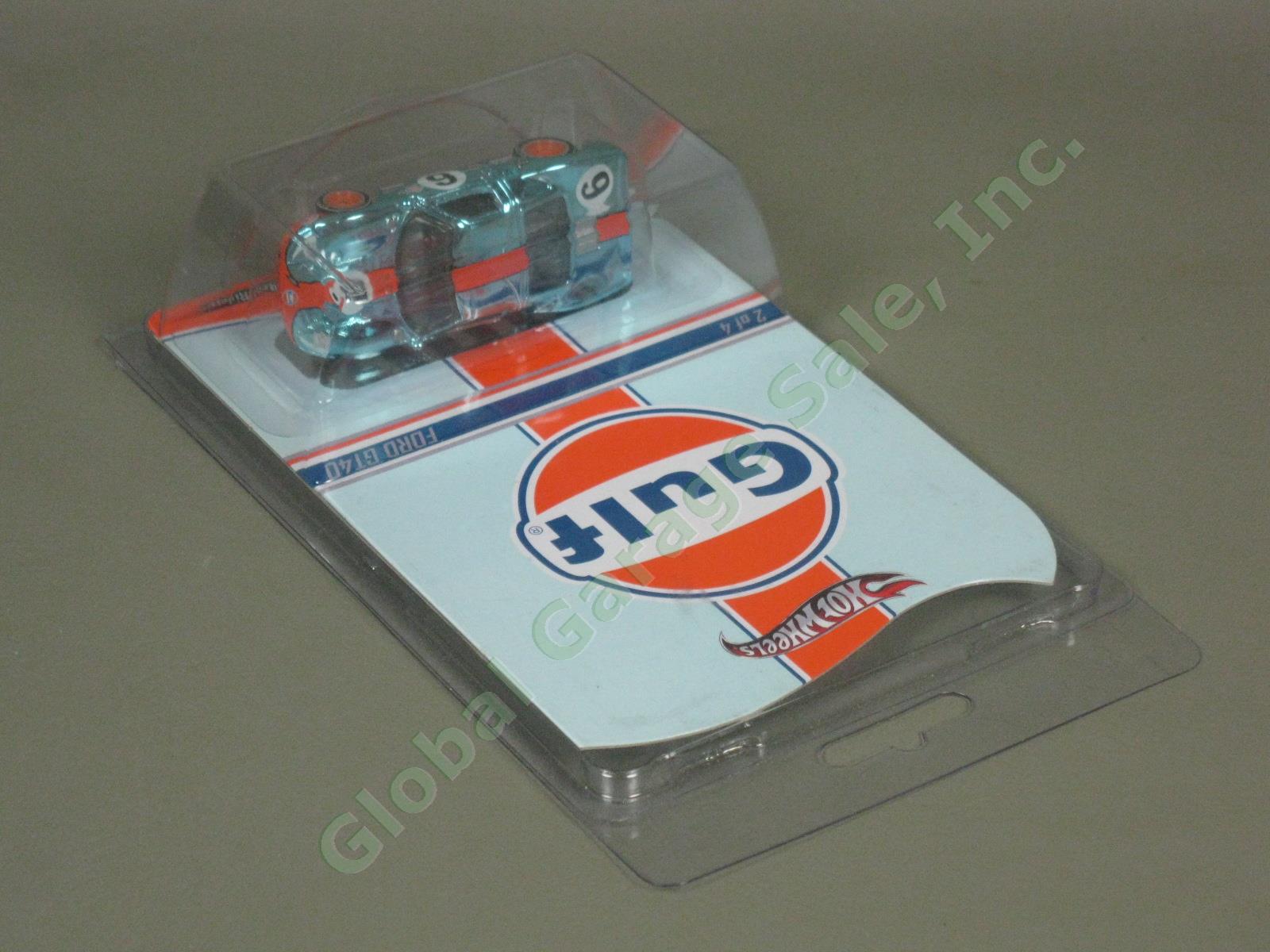 NEW Hot Wheels RLC Red Line Club Gulf Racing Ford GT40 1524/4000 Real Riders 3