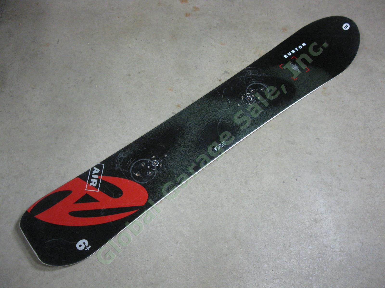 Vintage 1993 Burton Air 6.1 Snowboard Fly Graphic Wood Core USA Made 159cm NR
