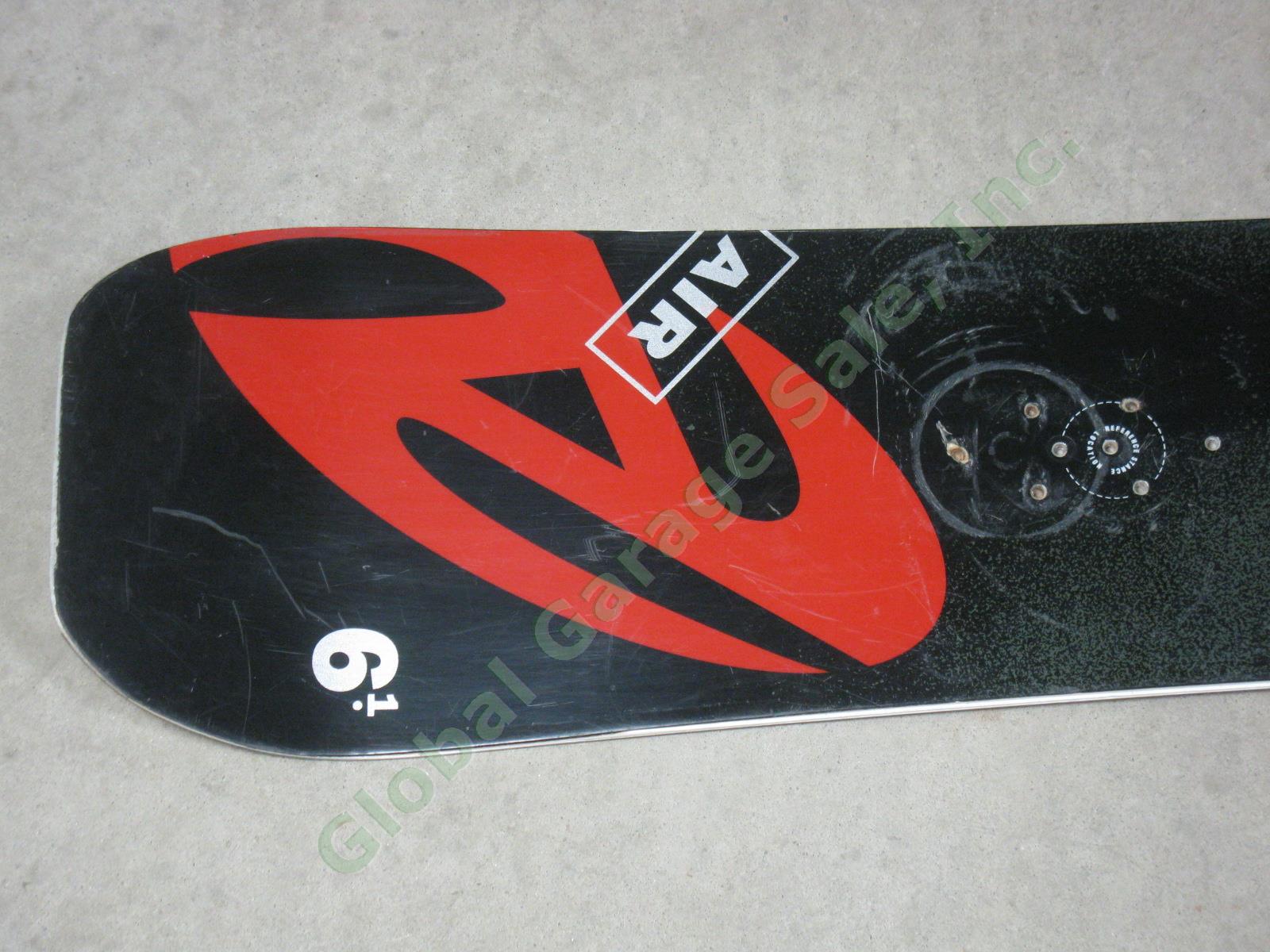 Vintage 1993 Burton Air 6.1 Snowboard Fly Graphic Wood Core USA Made 159cm NR 3
