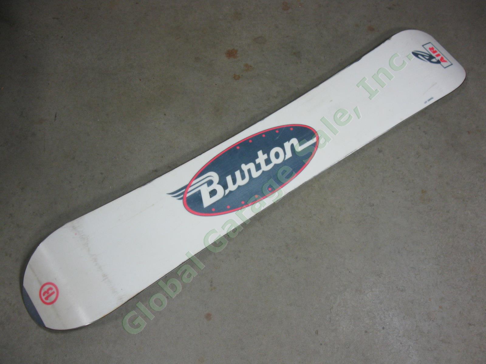 Vintage 1993 Burton Air 6.1 Snowboard Fly Graphic Wood Core USA Made 159cm NR 6