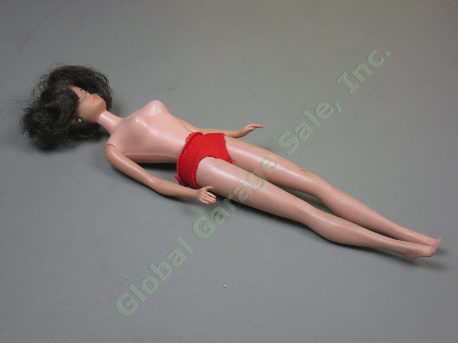 Vtg 1960s Barbie Doll Lot #850 #6/7 1964 Ponytail 1962/1963 Bubblecut w/Case NR! 17
