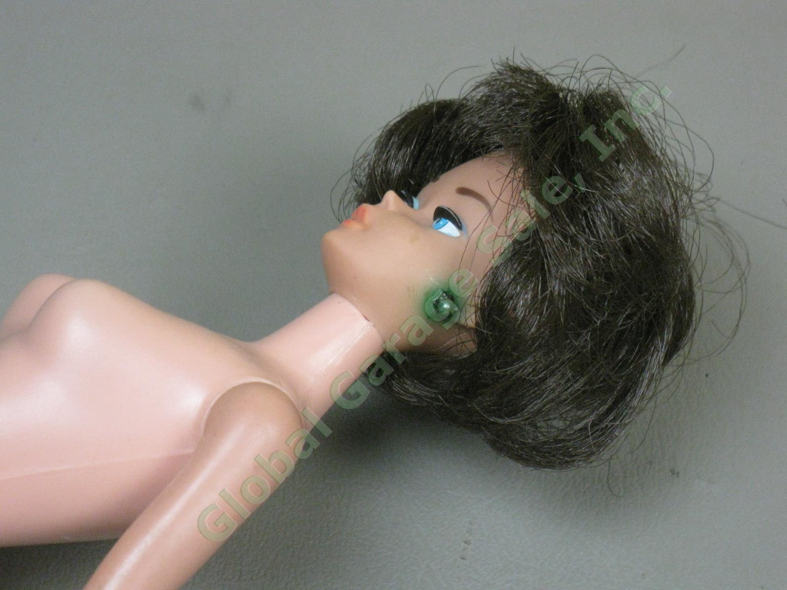 Vtg 1960s Barbie Doll Lot #850 #6/7 1964 Ponytail 1962/1963 Bubblecut w/Case NR! 18