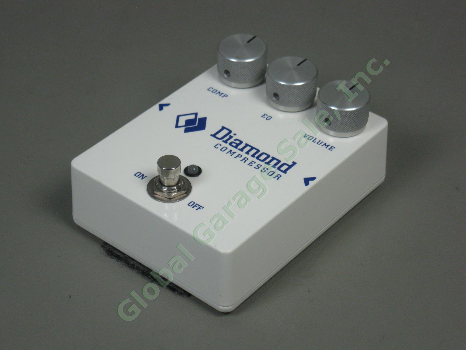 Diamond Compressor CPR-1 Guitar Effects Compression Pedal Rare White 1 Owner EXC 1
