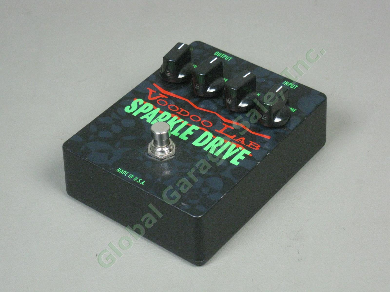Voodoo Lab Sparkle Drive Overdrive Distortion Guitar Effects Pedal 1 Owner EXC!! 1
