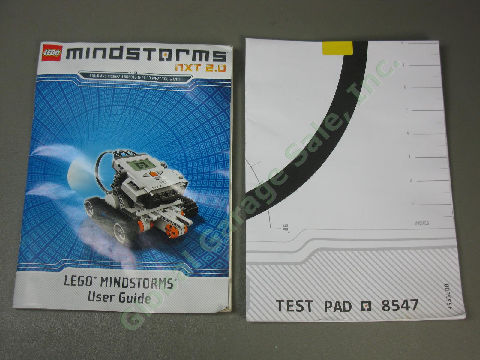 Lego Mindstorms NXT 2.0 8547 Robot Building Set Windows/Mac w/Original Box NR! 19