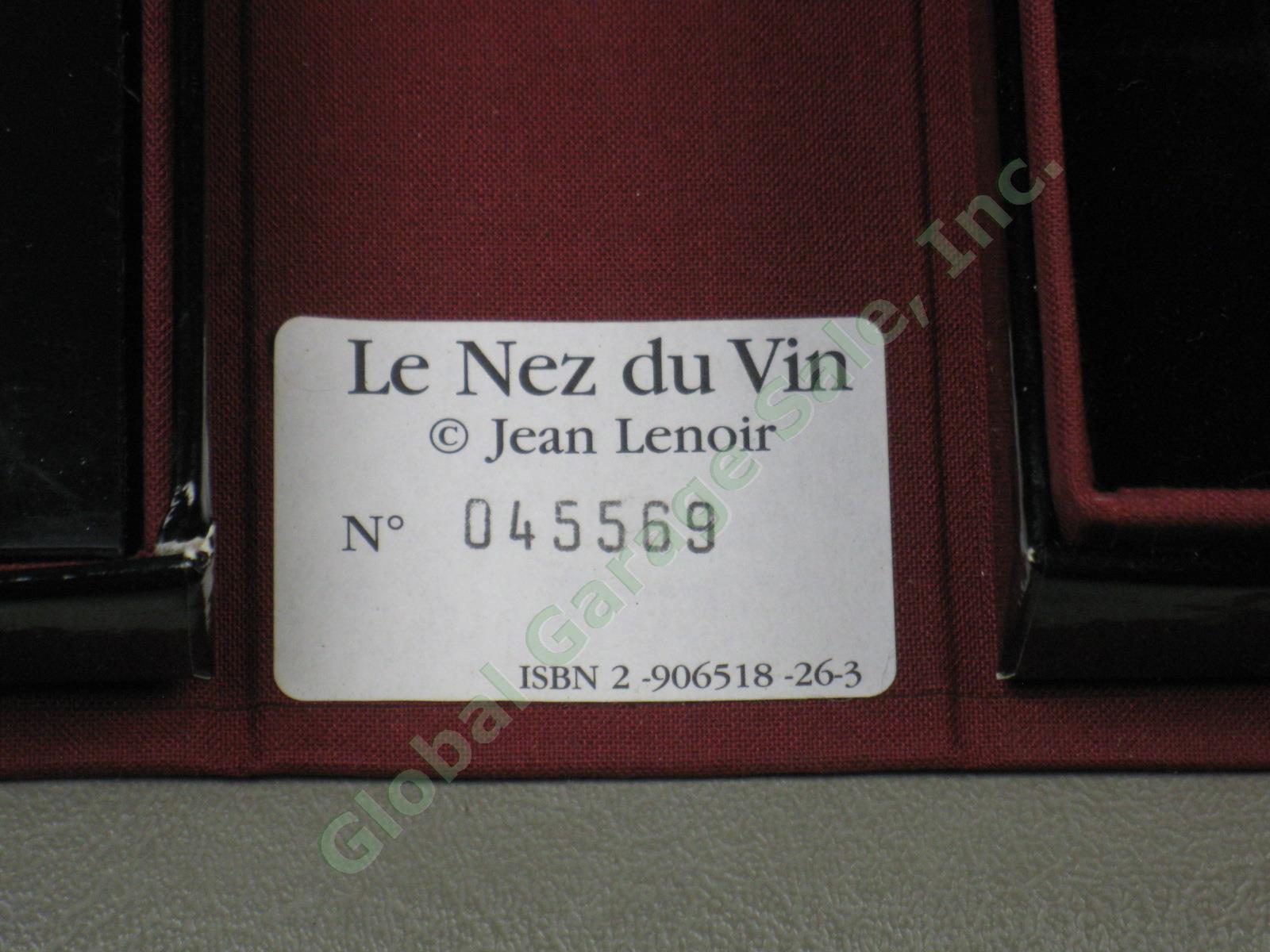 Complete Jean Lenoir Le Nez du Vin 54-Aroma Wine Kit w/ Cards + Instructions EXC 4