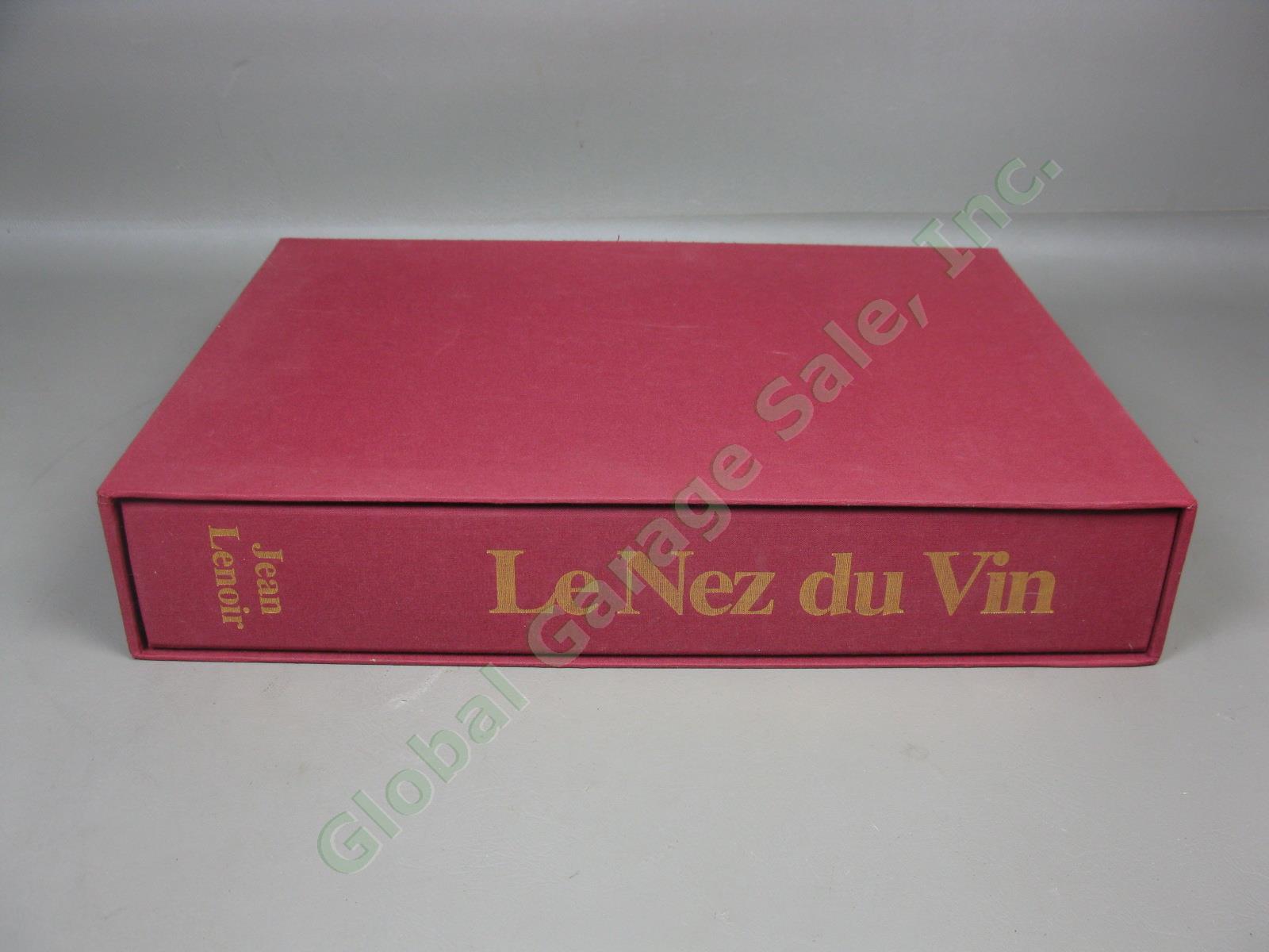 Complete Jean Lenoir Le Nez du Vin 54-Aroma Wine Kit w/ Cards + Instructions EXC 8